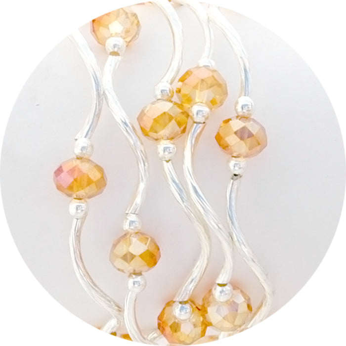 Stackable Crystal Bracelets
