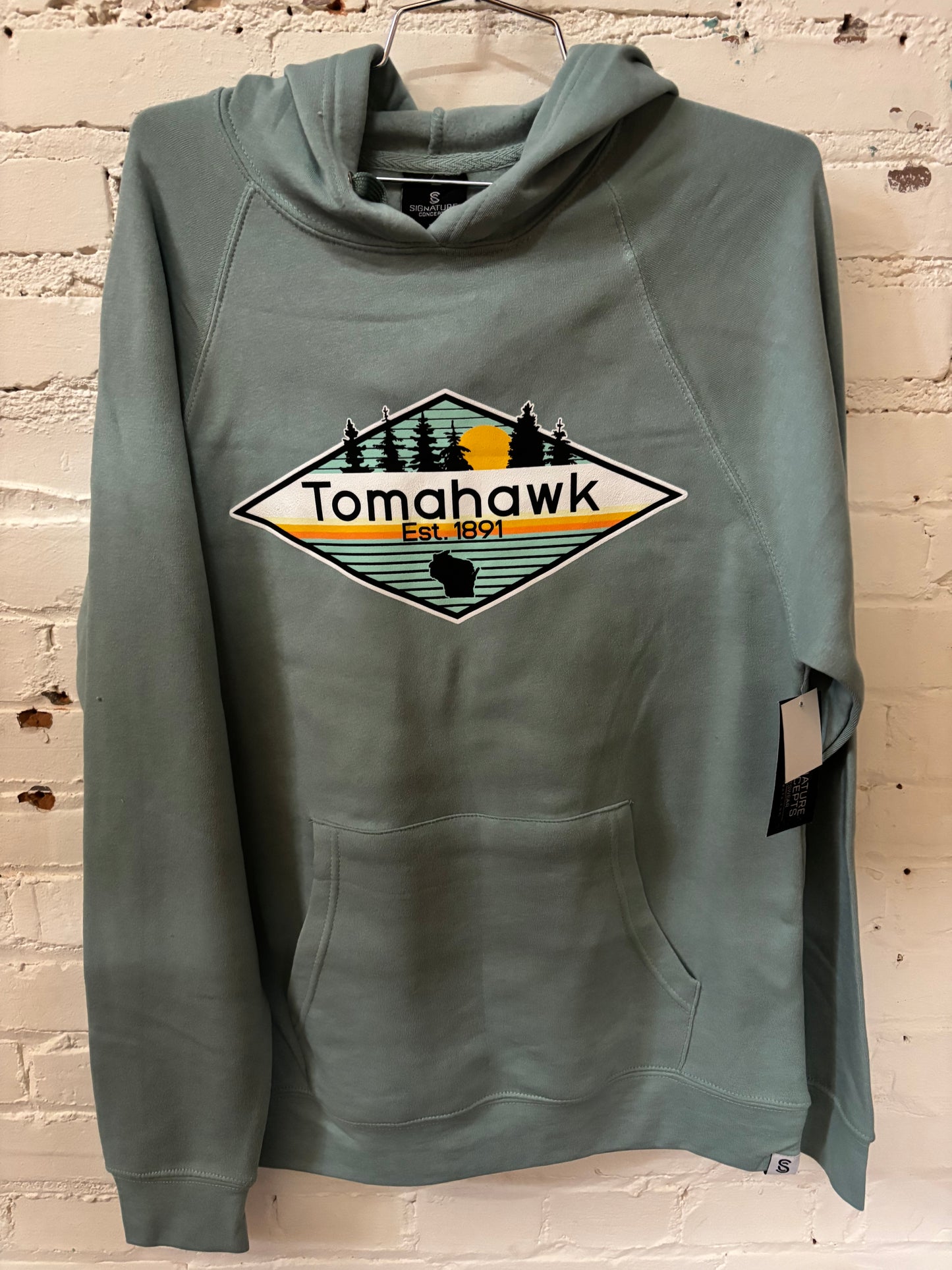 Tomahawk Tree Line, Sun Hoodie