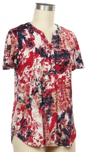 Moroccan Breeze Cap Sleeve Top