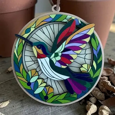 3D Layered Wood Ornaments