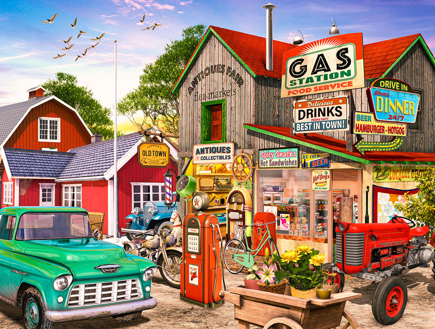 Sunsout 500 Piece Puzzles