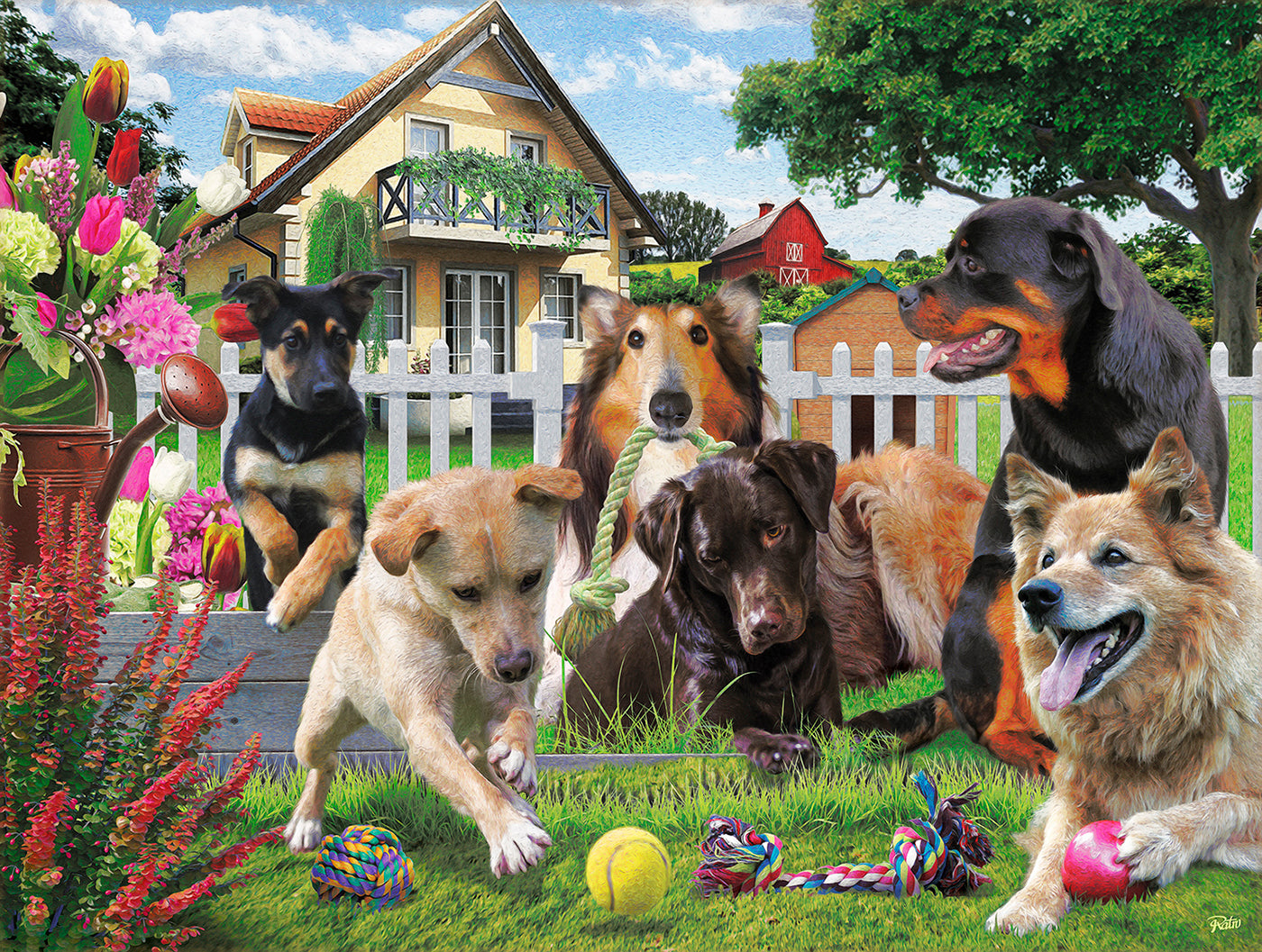 Sunsout 500 Piece Puzzles