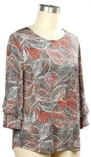 Southern Lady Recital Print Top