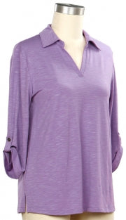 N Touch Gravity Slub Top