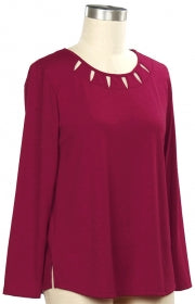 Southern Lady Story Book Knit Top