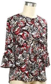 Southern Lady Story Book Print Top