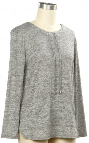 Southern Lady Long Sleeve Corduroy Novelty Top