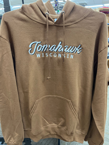 Tomahawk Wisconsin Puff Hoodie