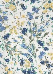 Southern Lady Fantasia Flower Print Top