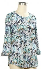Links Fillmore Ave Floral Print Top