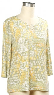 N Touch Easy Does It Patch Print Top