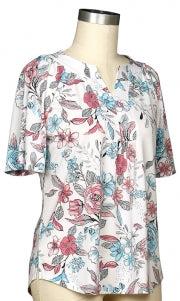 Southern Lady Jubilance Floral Print Top