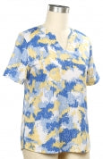 Southern Lady Santiago Breeze Abstract Print Top