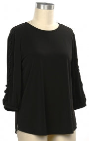 Southern Lady Dynamite Solid Print Top