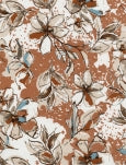 Links Good To Know Leaf Print Top