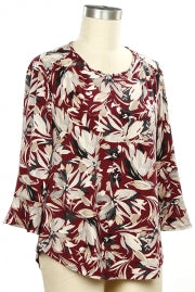 Links Inner Circle Floral Print Top