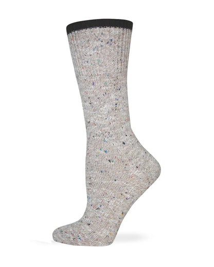 Wise Blend Ladies Fleck Marl Crew Socks