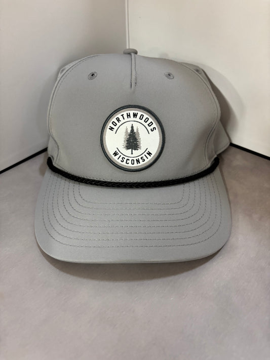Northwoods Wisconsin Patch Classic Rope Hat