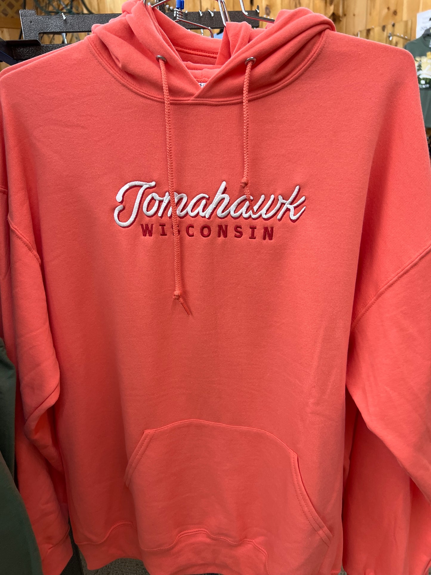 Tomahawk Wisconsin Puff Hoodie