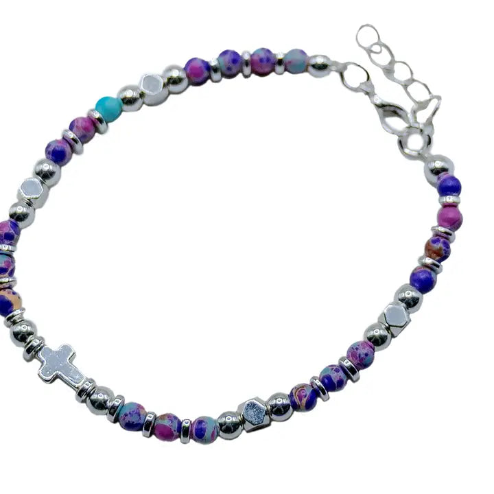 God Is Within Her Beaded Bracelets