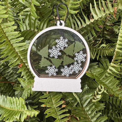 3D Layered Wood Ornaments