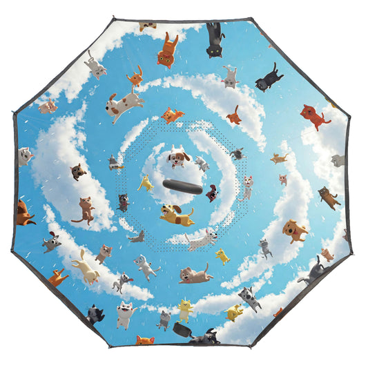 Topsy Turvy Umbrellas