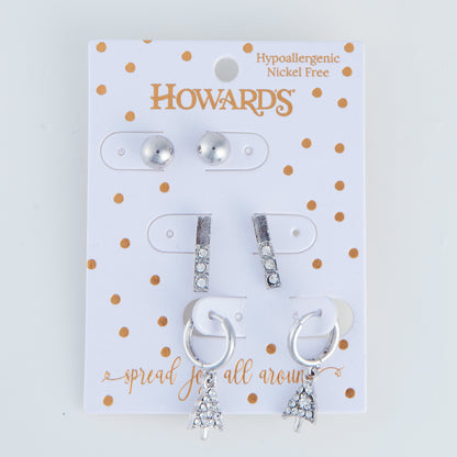 Howard's Holiday Earring Trio Sets