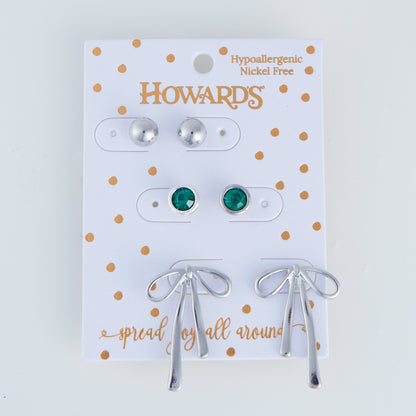 Howard's Holiday Earring Trio Sets