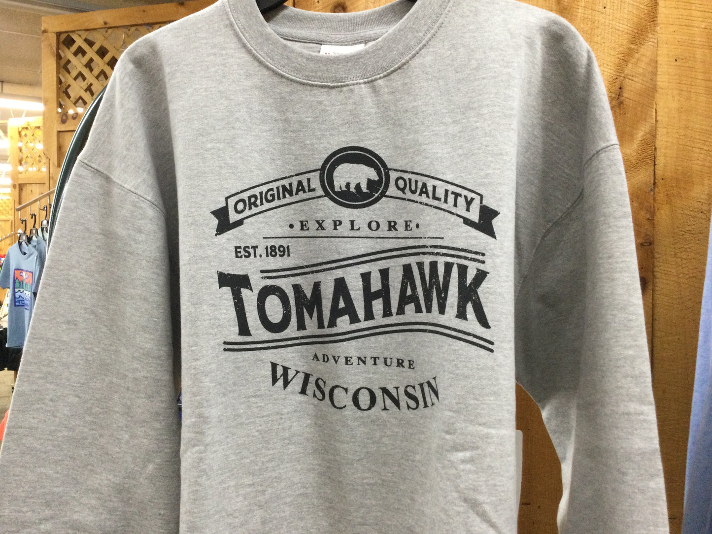 Explore Tomahawk Crewneck