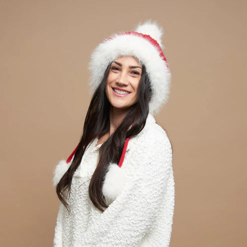 Natalie Faux Fur Tassel Winter Hat