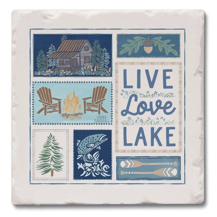 Absorbent Square Coasters