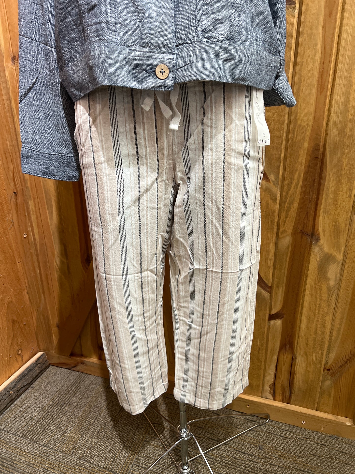Dash Linen Capri