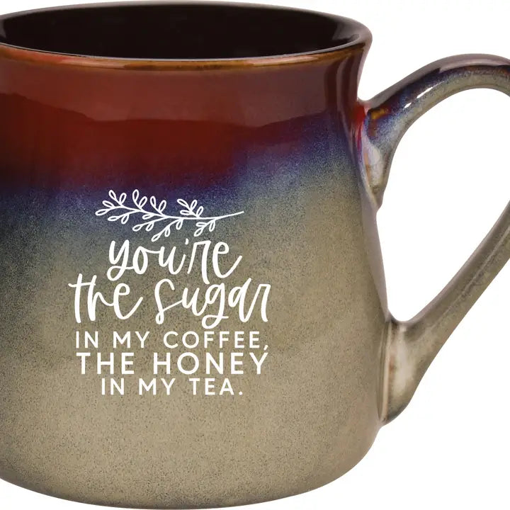 Reactive Glazed Mugs