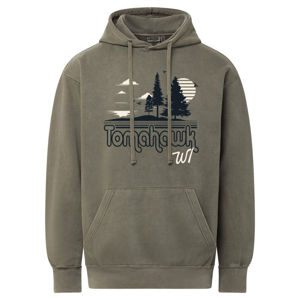 Tomahawk WI Coastal Colors Hoodie