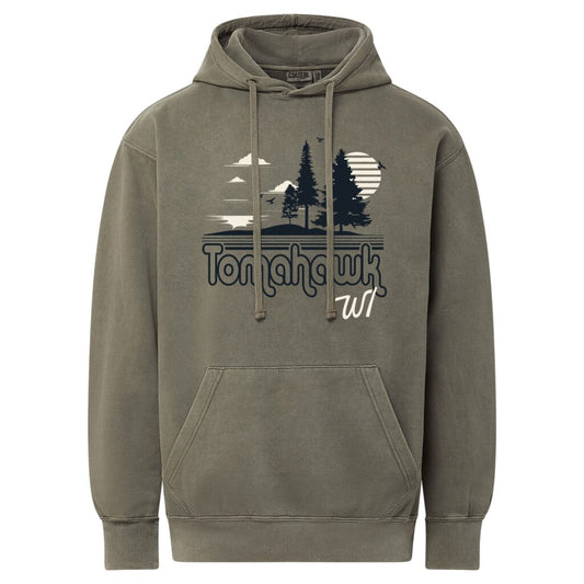 Tomahawk WI Coastal Colors Hoodie