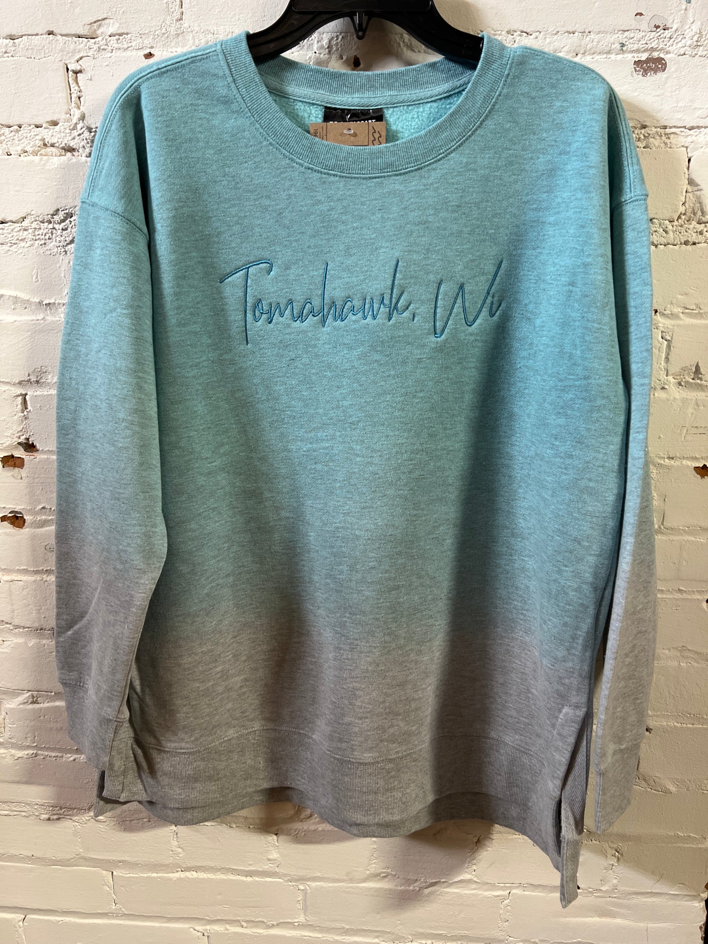 Tomahawk WI Ombre Tunic Crewneck