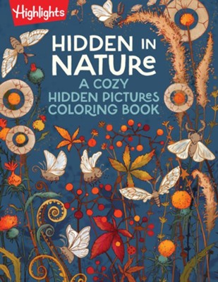 Hidden in Nature Cozy Coloring Book