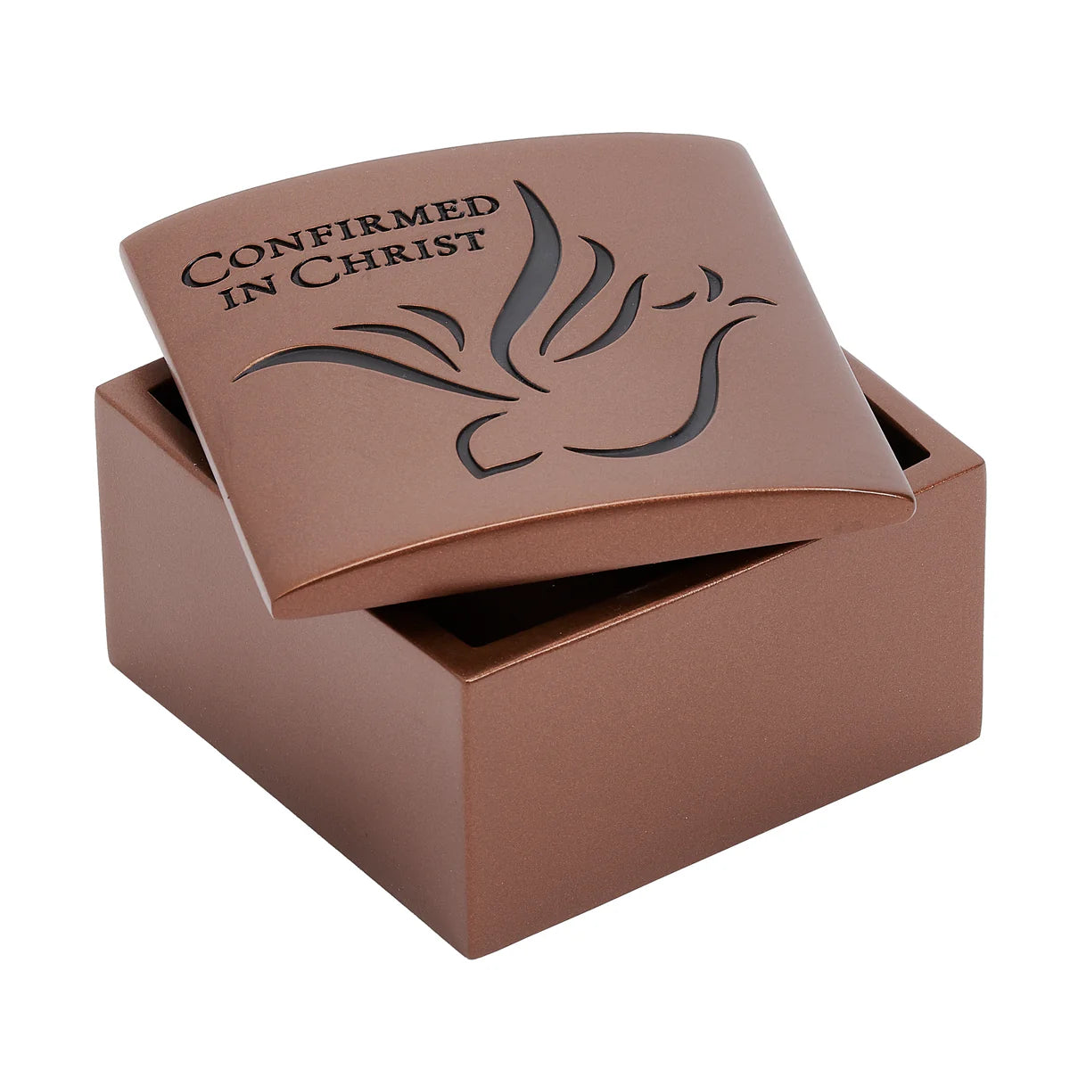 Confirmed In Christ Bronze Box