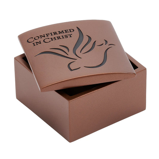 Confirmed In Christ Bronze Box