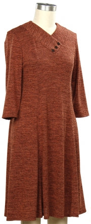 Southern Lady 3/4 Sleeve Anastasia Novelty Dress