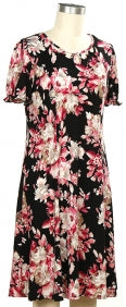 Southern Lady Everly Flower Print Dress