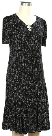 N Touch Dionne Dot Print Dress