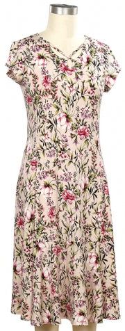 Southern Lady Lennon Flower Print Dress