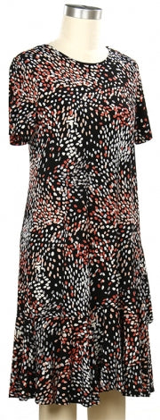 N Touch Simone Multi Dot Print Dress