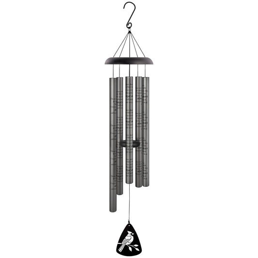 44" Carson Charcoal Sonnet Chimes