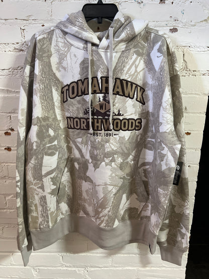 Tomahawk Northwoods Embroidered Tracker Camo Hoodie