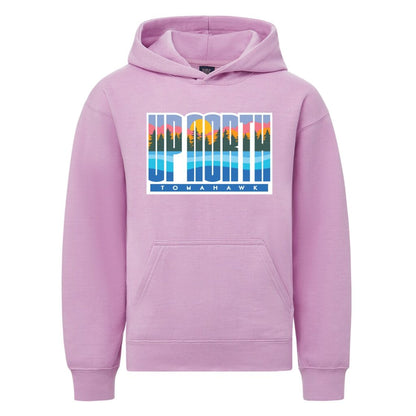 Youth Hoodie Up North Tomahawk