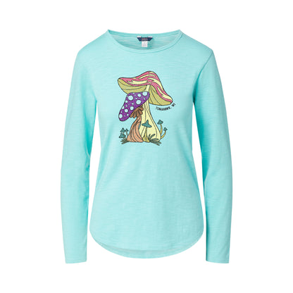 Women's Tomahawk Mushroom Long Sleeve Shirt