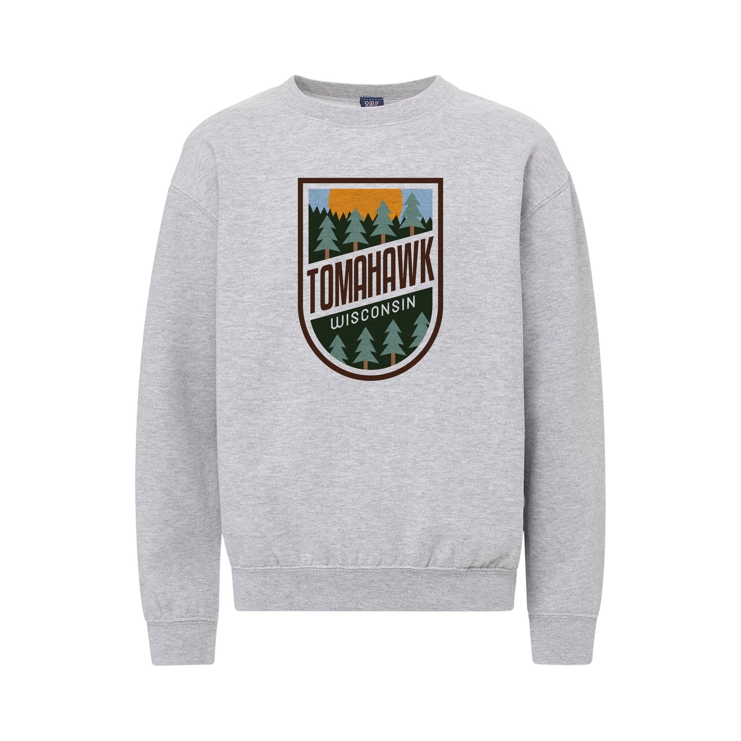 Youth Tomahawk Trees Crewneck