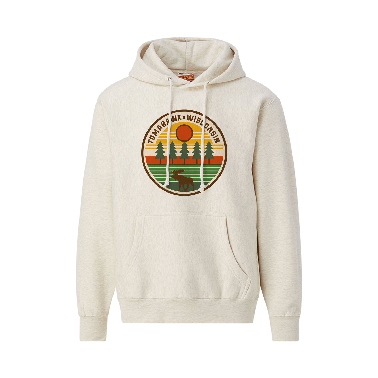 Tomahawk Wisconsin Pro-Weave Hoodie